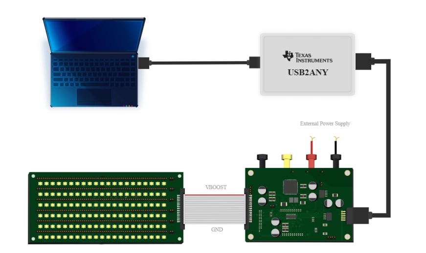Texas Instruments LP8866EVM Evaluation Module